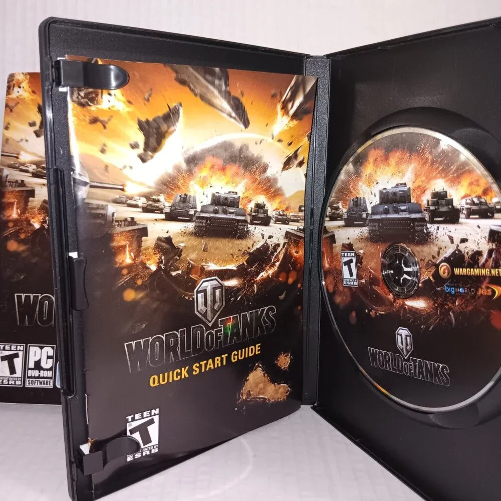 WORLD OF TANKS PC VIDEO GAME FOR PC DVD-ROM GAMEPRO EDITORS CHOICE